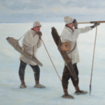 Viktor Westerholm, Hylkeenpyynti, 1900, öljy kankaalle, Gösta Serlachiuksen taidesäätiö