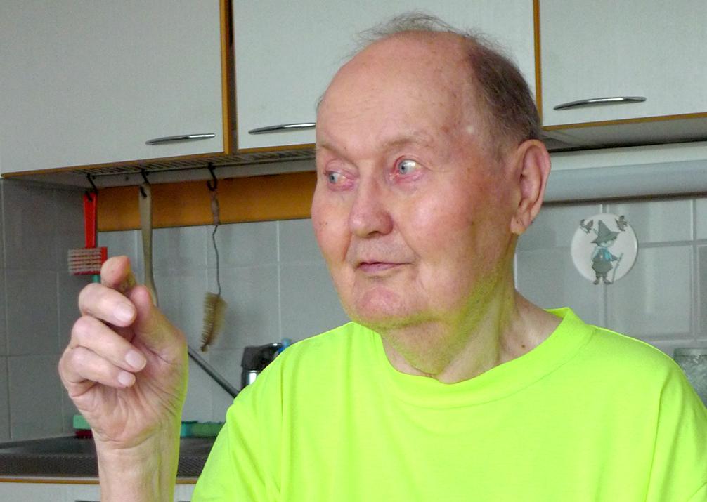 Reijo Frank on yksi valovoimaisimmista työväenliikkeen laulajista.